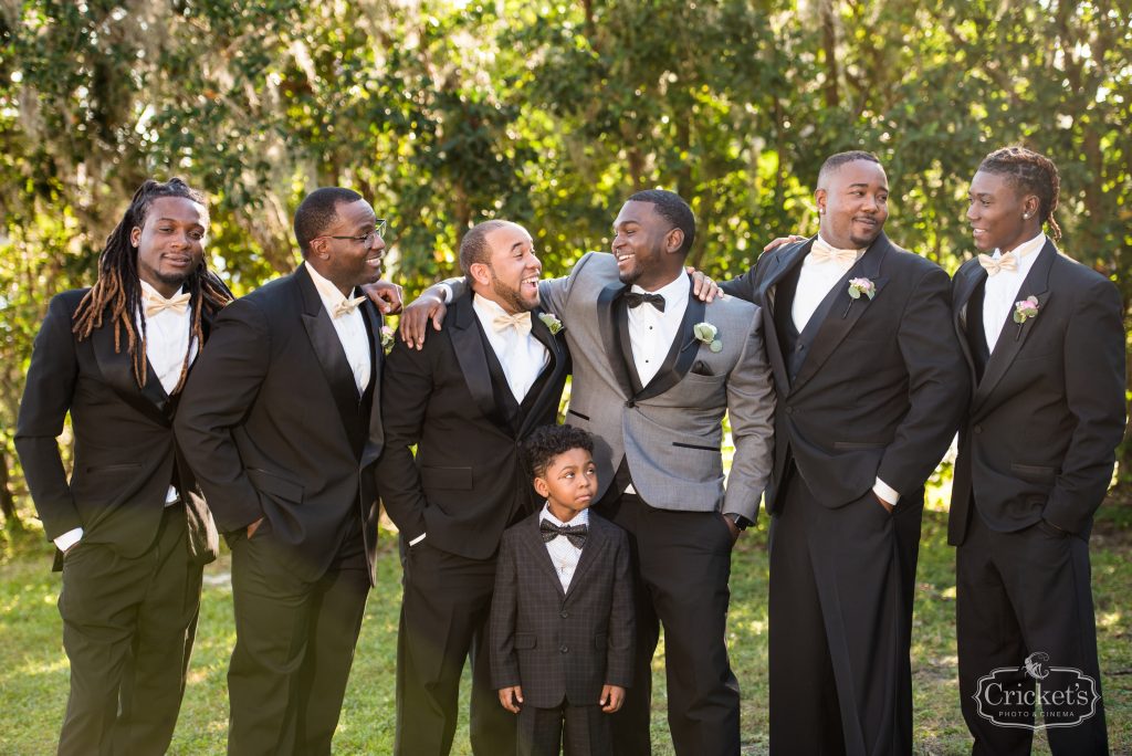 Guys Getting Ready Groom & Groomsmen | Classic Pink & White Beach Wedding Paradise Cove Lakeside Orlando Anna Christine Events Cricket’s Photography