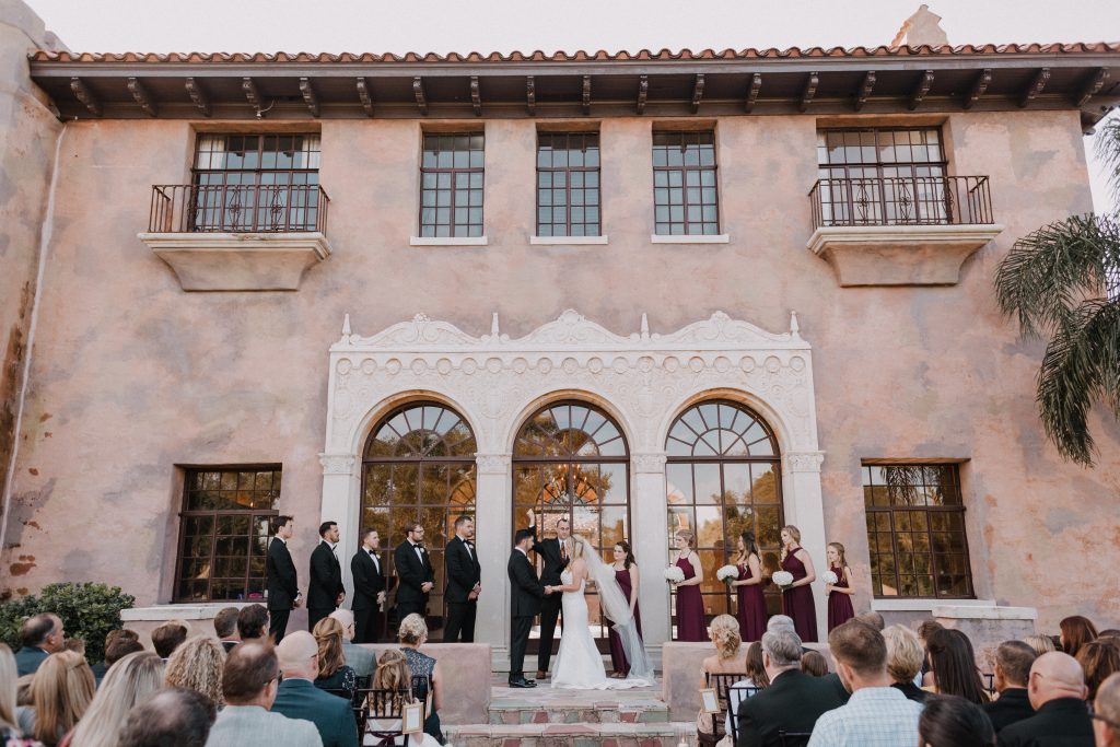 Traditional Red & White Wedding Howey Mansion Orlando Wedding Planner Anna Christine Events
