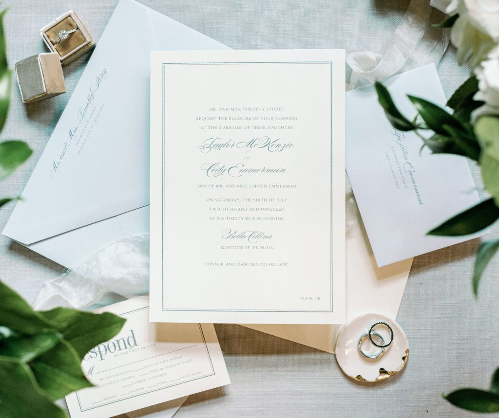 Classic Blue & White Wedding Bella Collina Anna Christine Events Orlando Wedding Planner