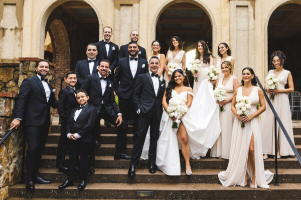 Italian-Inspired White Wedding Bella Collina Orlando Wedding Planner Anna Christine Events