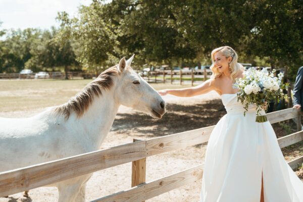 Dusty Blue Barn Wedding Bending Branch Ranch Orlando Wedding Planner Anna Christine Events