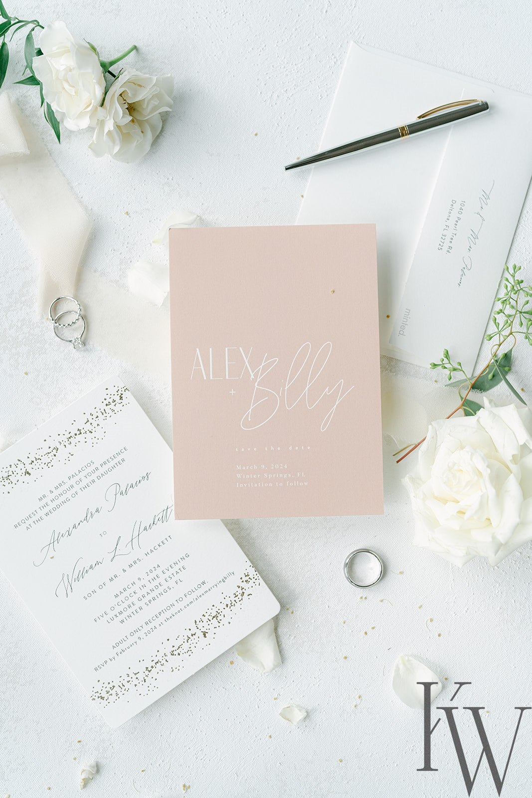 Blush Blooms Wedding Luxmore Grande Estate Orlando Wedding Planner Anna Christine Events