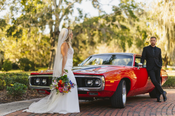 Bright Floral Outdoor Wedding Cypress Grove Estate House Orlando Wedding Planner Anna Christine Events