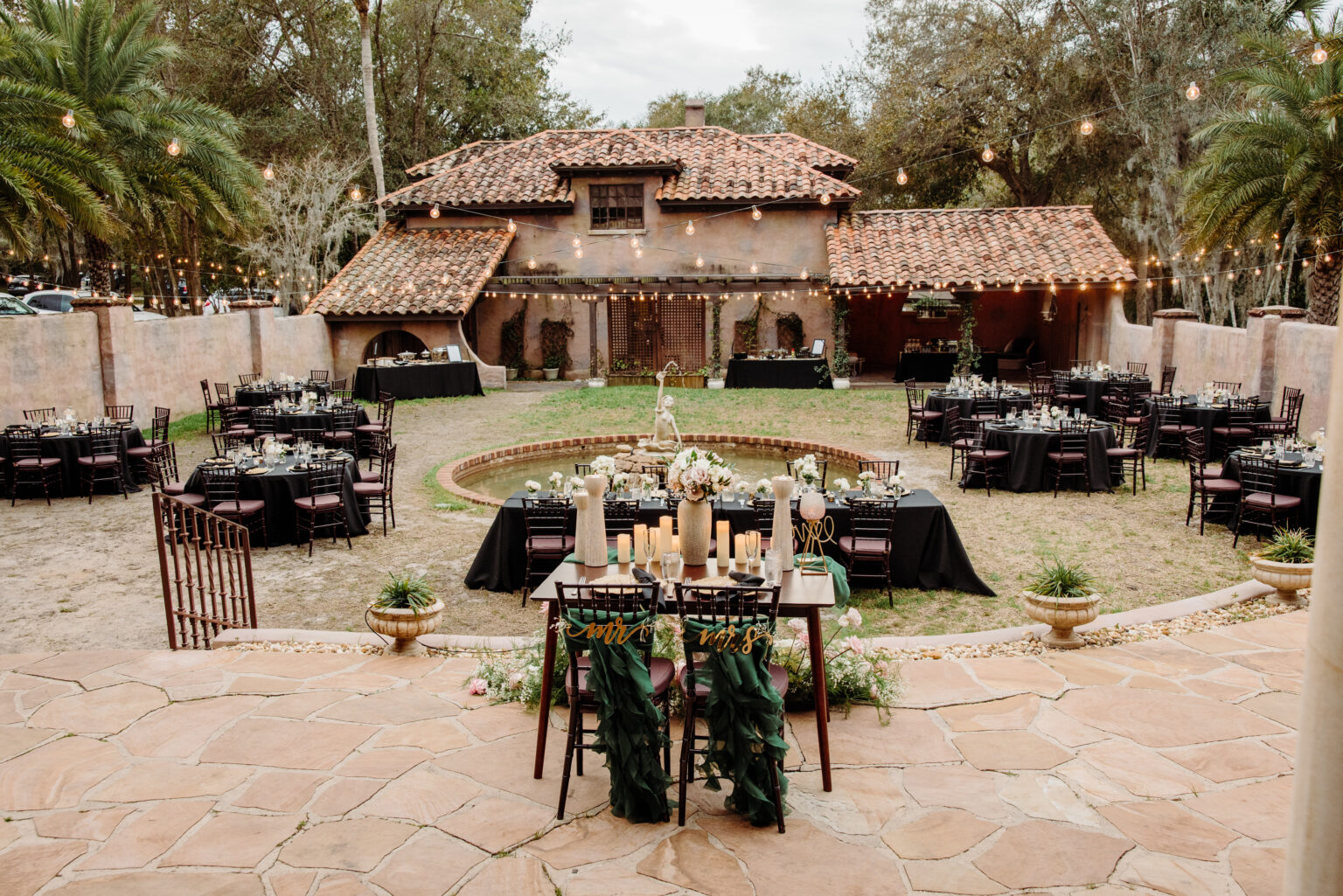 Vintage Glamour Wedding The Howey Mansion Orlando Wedding Planner Anna Christine Events