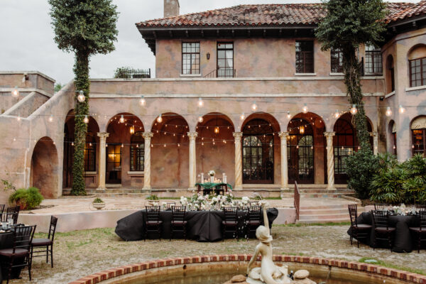 Vintage Glamour Wedding The Howey Mansion Orlando Wedding Planner Anna Christine Events