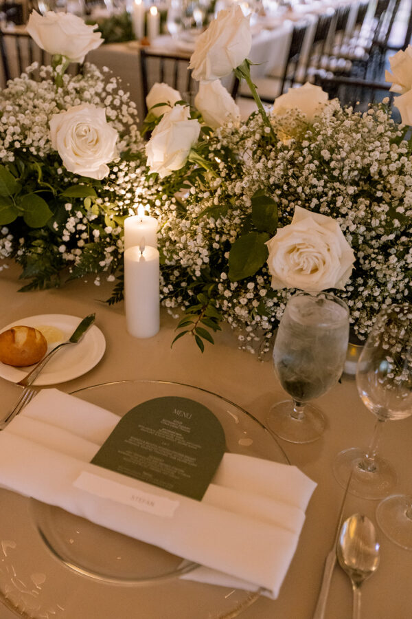 Timeless White Rose Wedding Bella Collina Orlando Wedding Planner Anna Christine Events