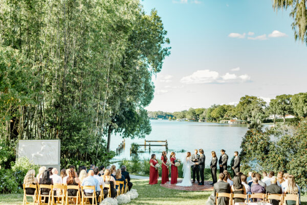 Lakefront Capen House Wedding Orlando Wedding Planner Anna Christine Events
