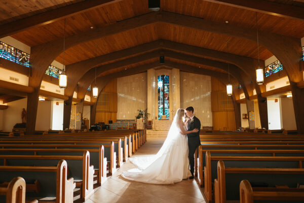 Romantic Dusty Blue Barn Wedding Our Lady Star of The Sea Catholic Church Orlando Wedding Planner Anna Christine Events