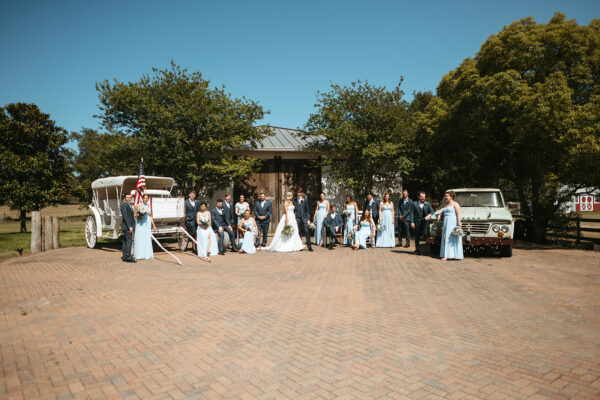 Romantic Dusty Blue Barn Wedding Bending Branch Ranch Orlando Wedding Planner Anna Christine Events