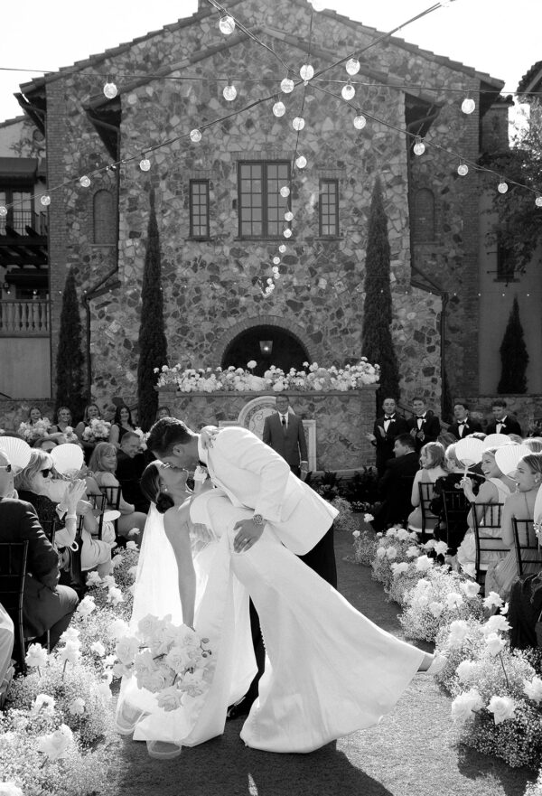 Elegant Black and White Bella Collina Wedding Orlando Wedding Planner Anna Christine Events