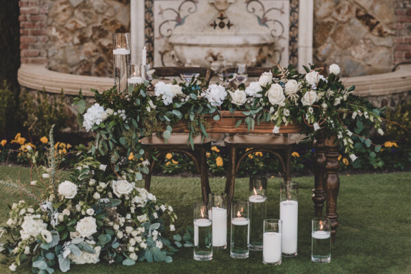 Romantic Outdoor Bella Collina Wedding Reception Orlando Wedding Planner Anna Christine Events