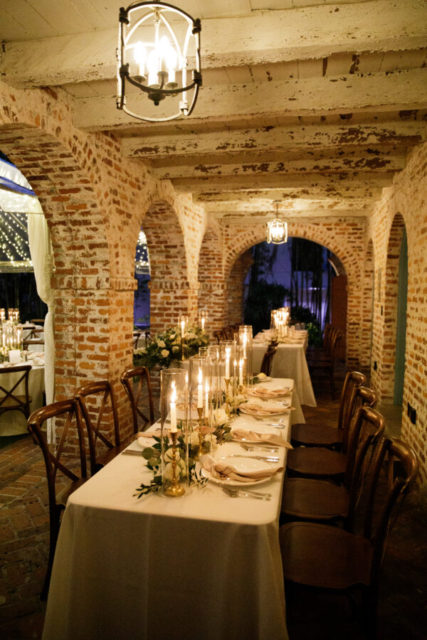 Romantic Candlelit Casa Feliz Wedding Orlando Wedding Planner Anna Christine Events