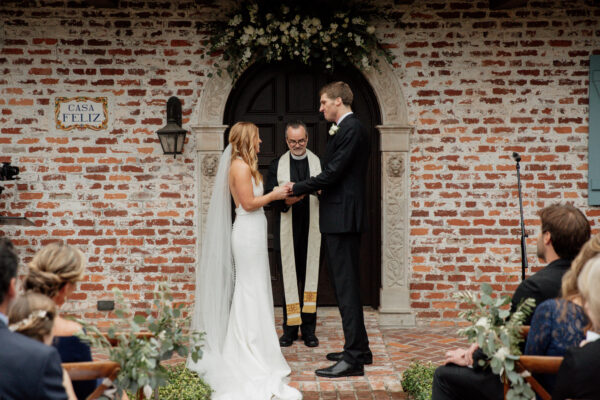 Romantic Candlelit Casa Feliz Wedding Orlando Wedding Planner Anna Christine Events